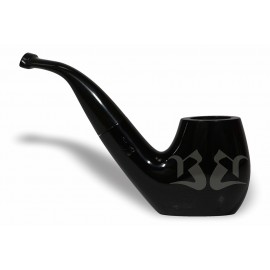 Cachimbo Bertoldi Elite Nº 2 Preto com Filtro Permanente